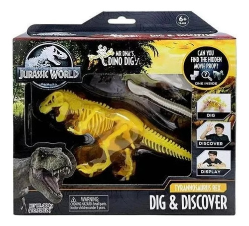 Jurassic World Dig Discover Tiranosaurio Rex Dinosaurio