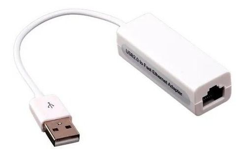 Adaptador Usb A Rj-45 Ethernet 10/100 Mbps Red Lan 