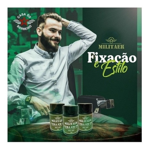 Imagem 3 de 3 de Cera Em Pó Militaer