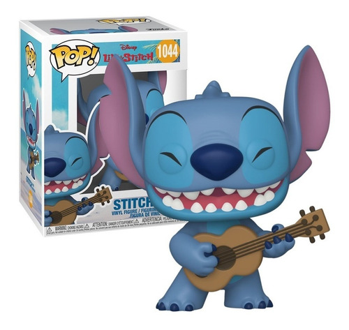 Pop! Funko Stitch Com Ukelele #1044 | Lilo & Stitch