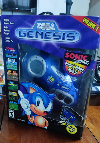 Sega Genesis Plug In Play Rarissimo Colecionadores