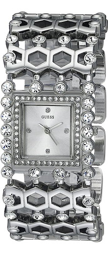 Reloj Pulsera Guess U0574l1 Inspirado En Joyas Con Cristales