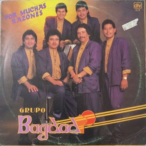 Disco Lp Grupo Bagdad Por Muchas Razones 1991