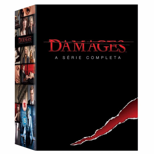 Damages - A Série Completa (dvd) - Todas As Temporadas