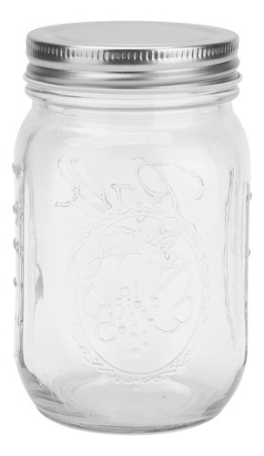Tarro De Cristal Tapa 500 Ml Almacenamiento De Alimentos Tra