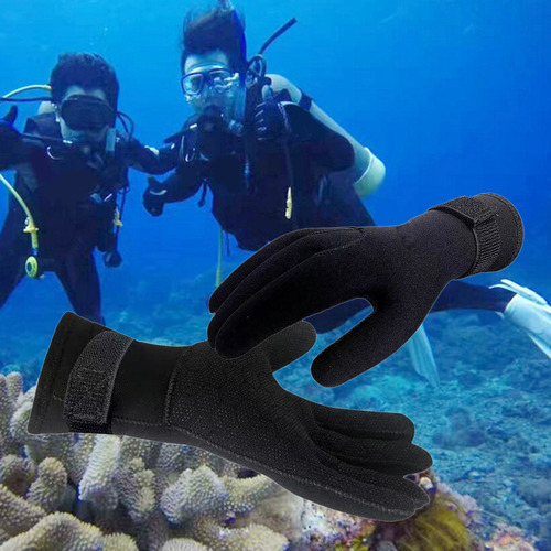 Imagen 6 de 12 de Guantes De Natación De Invierno Resistentes Al Desgaste Sg