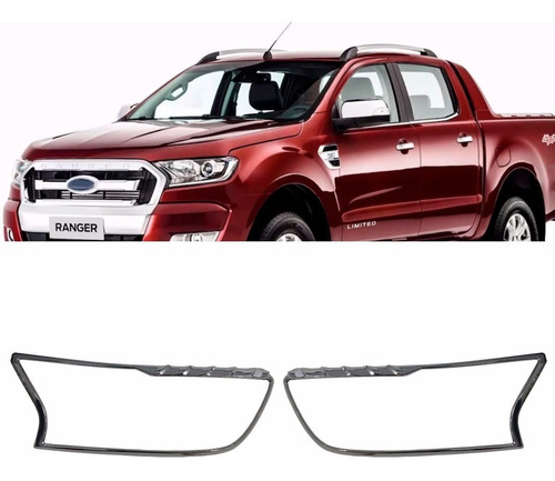 Mascara Aro Cromada Optica Ford Ranger 2016 A 2018 Precio X2