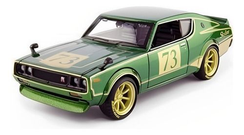 Miniatura Nissan Skyline 1:24 2000gt-r Verde 31021 - Maisto