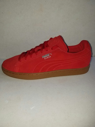 tenis puma suede rojos