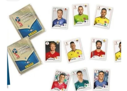 Estampas Sueltas Sudafrica Brasil Rusia Qatar 2022 Panini 