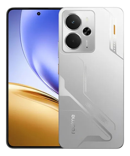 Smartphone Realme 14 5g Rmx5070 512gb 12gb Ram Dual Sim Plateado