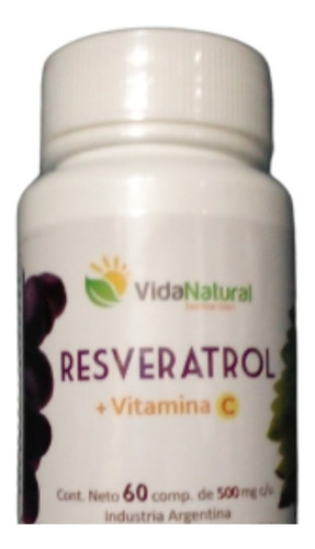 Resveratrol + Vitamina C Suplemento Dietario De Vida Natural