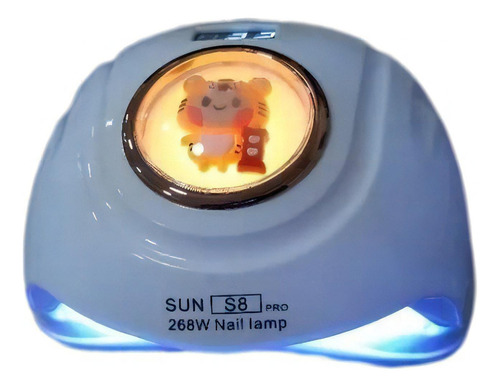 Cabine 2 Em 1 Sun S8 Profissional 268w 57 Leds Led/uv Voltagem 110v/220v