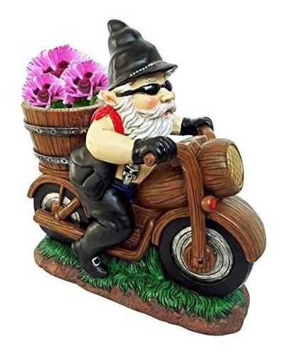 Gnomos Motociclistas Alpinos (gnomo Plantador Motociclista)