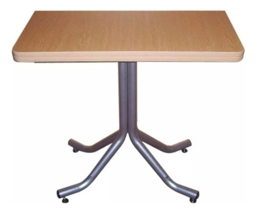Mesa Libro Extensible 120 X 80 Melanina Patas Hierro (Usado)