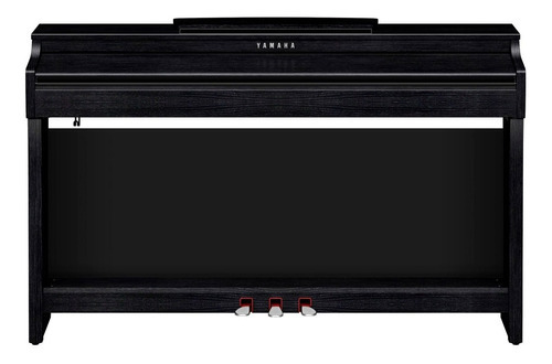 Piano digital Yamaha Clavinova CLP-725 220V astro black con terminación escarchado 88 teclas