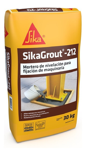 Mortero De Anclajes Y Nivelación Sikagrout-212