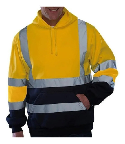 High Visibility Sports Safety Hoodie