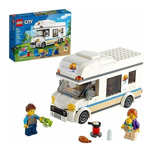 Lego City Holiday Camper Van 60283 Kit De Construccion; Jugu