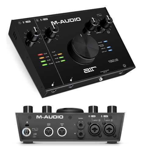 M-audio Air 192x6 Usb C Midi Interfaz De Audio Para Grabació