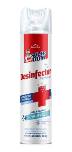 Desinfetante Prevent Bactericida Germicida Aerossol 300ml