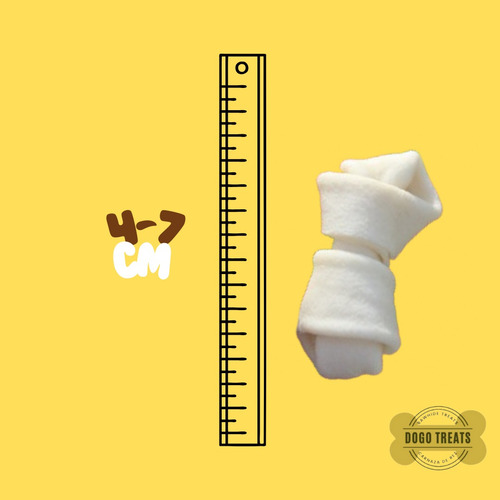 Premio Para Perro De Carnaza 10 Kilos Hueso 4-7 Cm