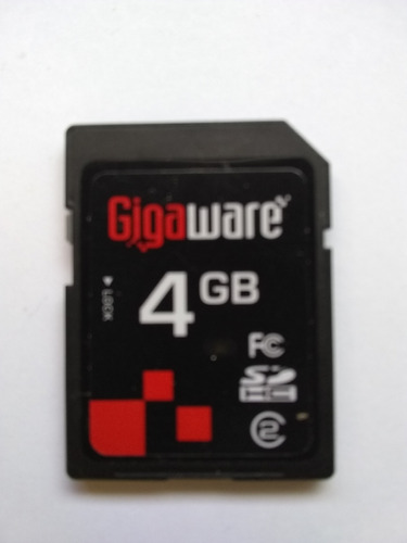 Tarjeta De Memoria Sd 4gb