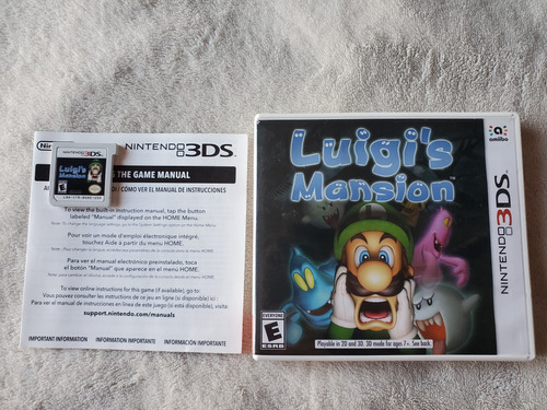 Luigi Mansión 3ds Primera Edición 