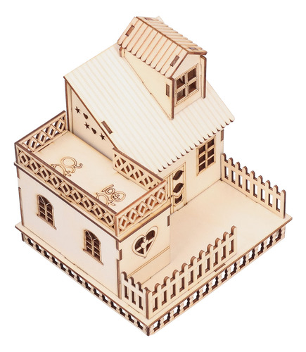 Villa Ornament, Innovadora Casa, Modelo Luminoso De Madera