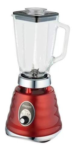 Licuadora Oster Vintage Clásica Roja 3 Velocid 600w 1,25 Lts