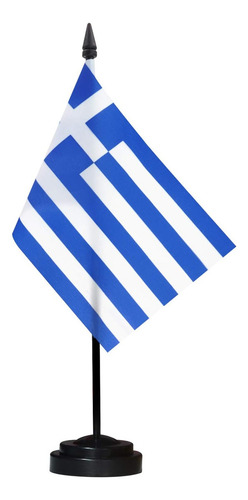 Bandera azul del país de Grecia Anley a.desk.greece.solid