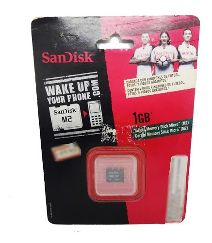Cartao De Memoria M2 1gb Sandisk Stick Micro Sdmsm2 Nota Fis
