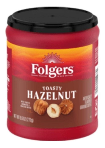 Café Molido Folgers Sabor Avellana (hazelnut) 272g Importado