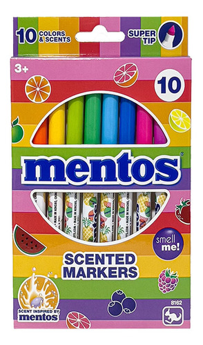 Mentos Marcadores Linea Fina Aromas Frutales