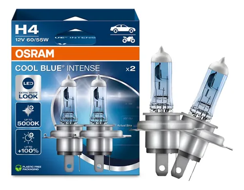 Lumière Lâmpada Farol Onix Plus 20/22 Osram Cool Blue Intense H4