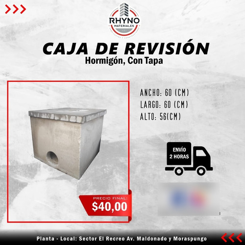 Cajas De Revision Prefabricadas Redondas Y Cuadradas