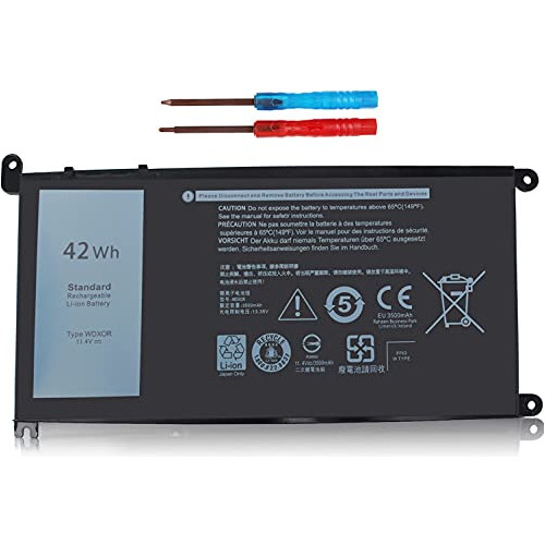 Batería Wdxor Wdx0r Dell Inspiron 13 5368 5378 5468 53...