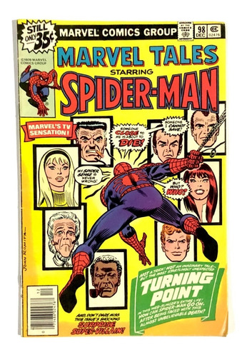 Marvel Tales #98 Spider- Man - Marvel Comics 1978 Inglés