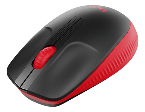 Imagen 2 de 4 de Mouse inalámbrico Logitech M190 rojo
