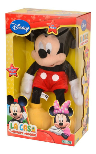 Muñeco Mickey Con 7 Luces Diferentes