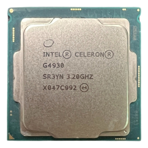 Procesador Intel Celeron G4930 9na Gen Socket 1151 V2 (Usado)