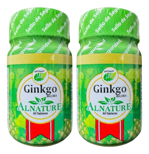 X2 Ginkgo Biloba 60  Tabletas - Unidad a $667