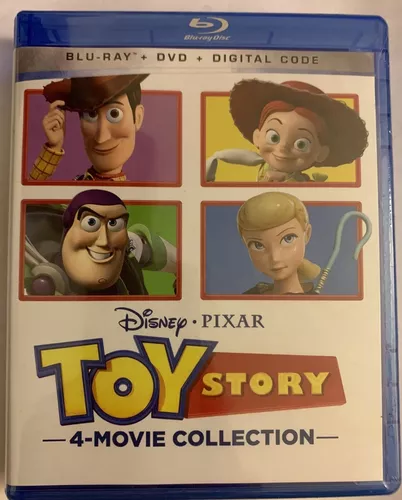 Toy Story: 4-Movie Collection (Blu-Ray + DVD + Digital Code)