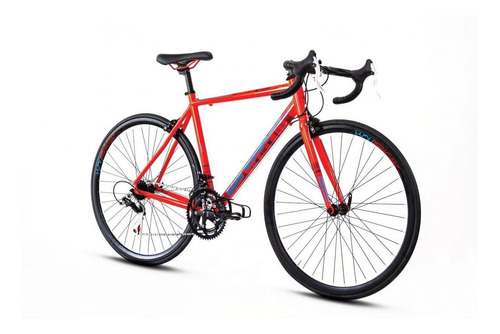 Imagen 2 de 2 de Bicicleta ruta Mercurio Ruta Renzzo 2020 R700 14v cambios Shimano color rojo/azul renzzo 700