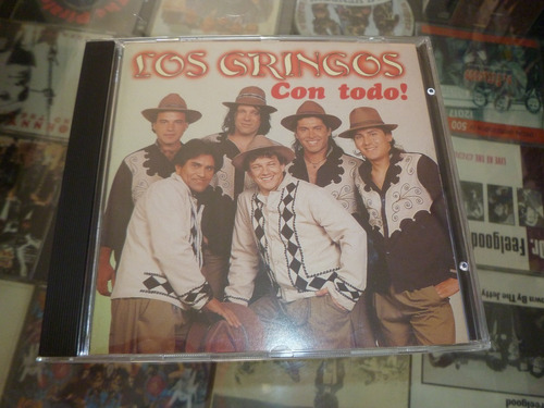 Los Gringos - Con Todo - Cd Como Nuevo Ed 1999 Cumbia -