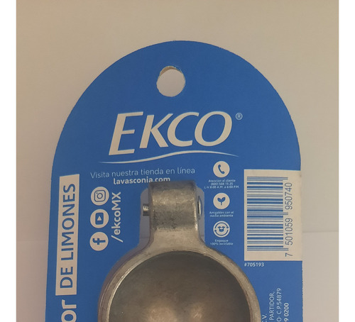 Exprimidor De Limones Ekco Classic