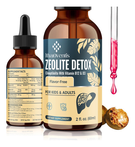 Itharoventis Gotas Zeolita Con Vitaminas 2oz