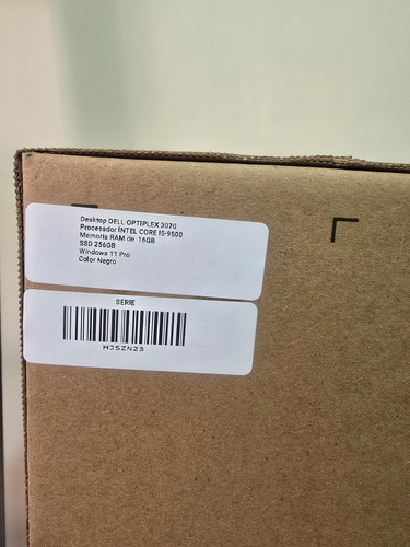 Dell Optiplex 3070 Core I5 9th 16gb Ram 256gb Ssd (Reacondicionado)