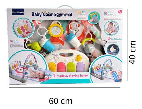 Tapete Gimnasio Bm Toys De Control 6662ab