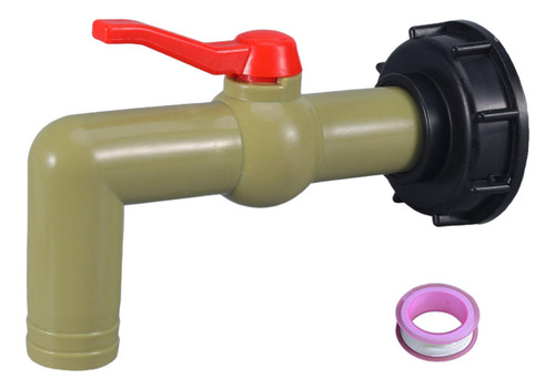Adaptador De Tanque Ibc Conector De Salida De Agua Dn25